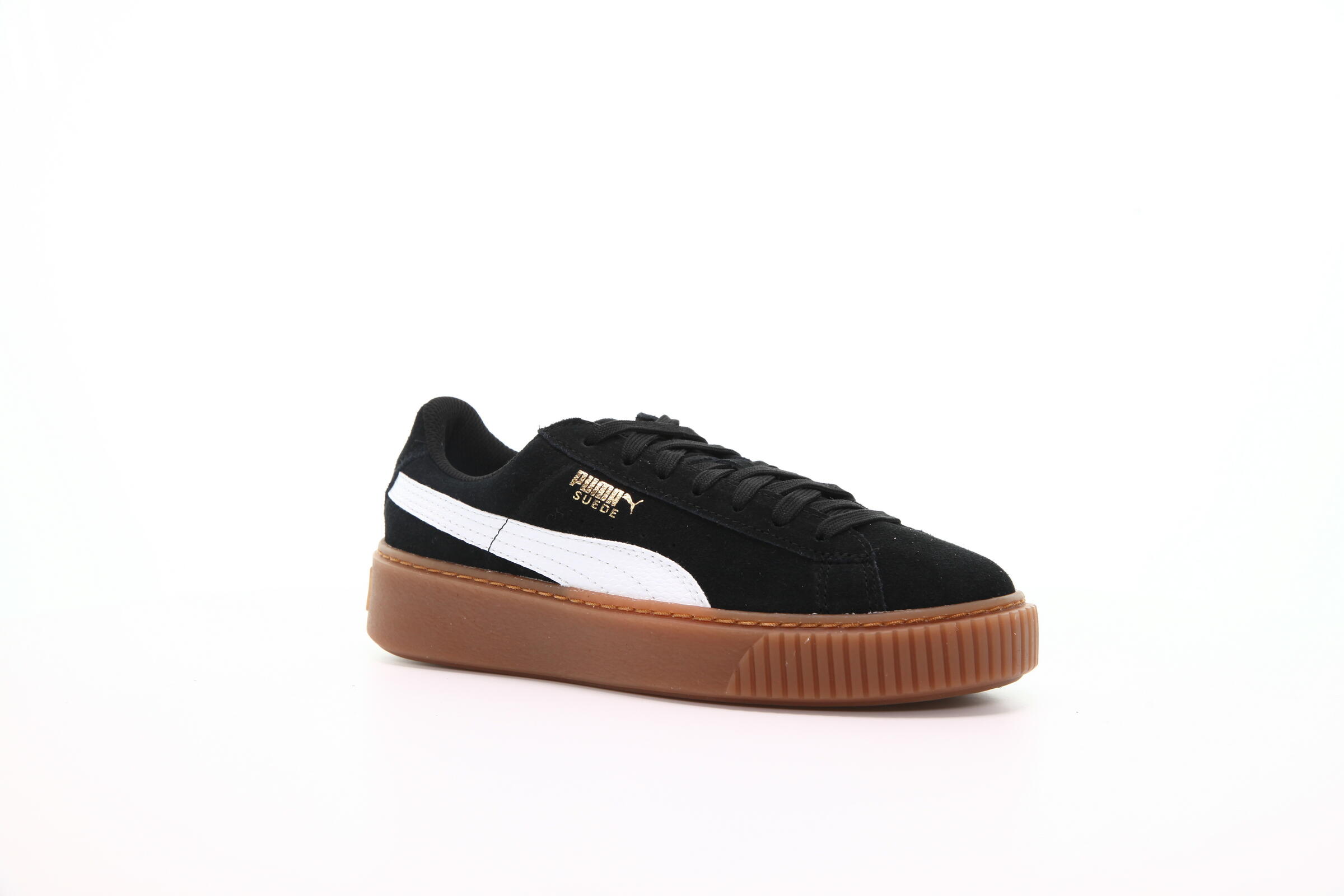 Black puma shoes platform deals